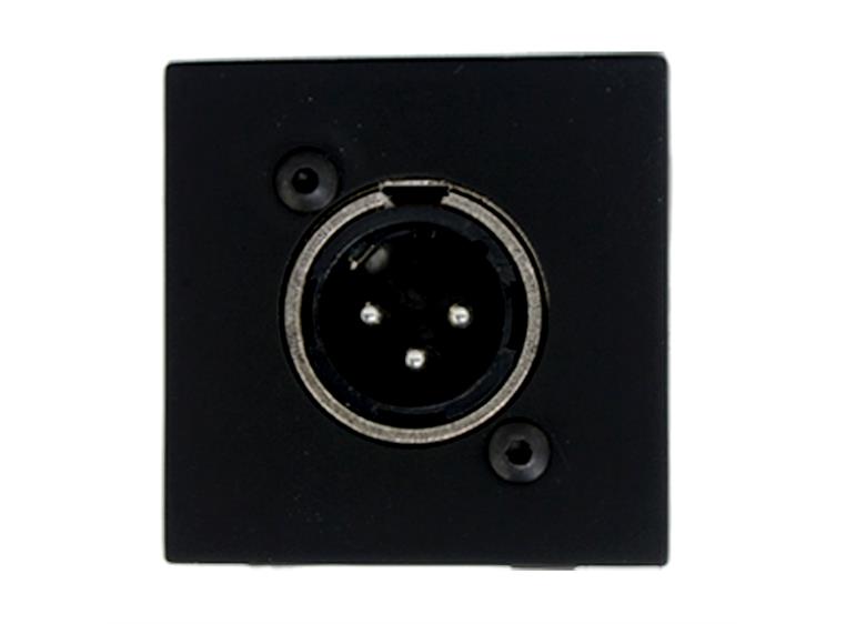 Audac CP 45 XLMB - On-wall Connection Plate with XLR male Socket